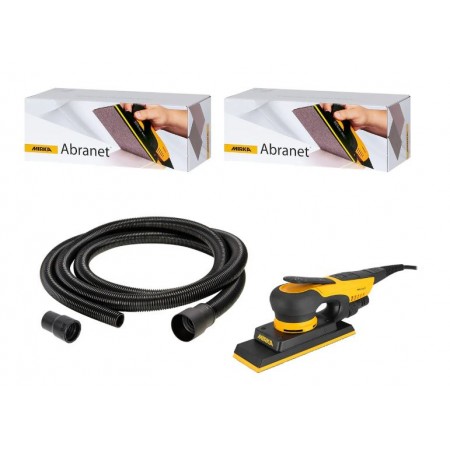 Mirka® - DEOS II 383CV 70x198mm 230V Abranet ACE Solution Kit